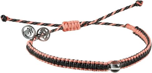 سوار مجدول من 4Ocean Coral Gardeners - يزيل رطلًا واحدًا من بلاستيك المحيط - قابل للتعديل، للجنسين، مصنوع يدويًا من مواد معاد تدويرها - يدعم الحفاظ على الشعاب المرجانية in Kuwait