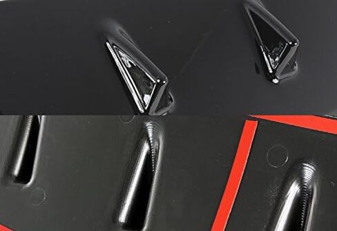 Glossy Black Vortex Shark Rear Roof Spoiler Wing Compatible with 2002-2007 Mitsubishi Lancer EVO, 2003 2004 2005 2006 in Saudi Arabia