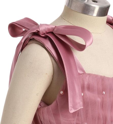 Toddler Girls Tulle Dress Spaghetti Strap Tutu Birthday Princess Pageant Party Dresses 9M-4Y in Kuwait