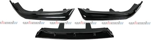 3Pcs Front Bumper Lip Compatible with 2021-2022 Honda Accord, JDM Style Air Dam Lower Chin Splitter 4 Door Sedan Protection Body Kit (Glossy Black) in Saudi Arabia