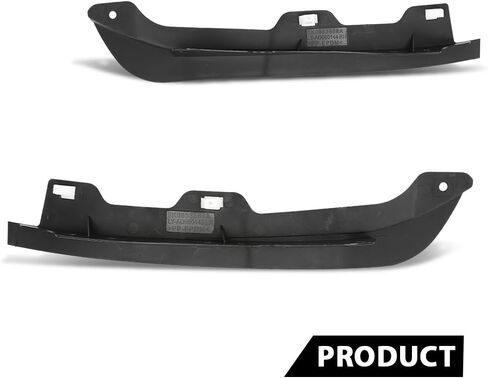 G-PLUS 2PCS Front Splash Protection Shield Spoiler, Compatible with Audi A4 B8 S4 Quattro 2008-2015, 8K0853888A, 8K0853887A in Saudi Arabia