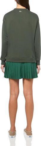 Lacoste Women's Blended Fabric Pleated Sweatshirt Dress in Saudi Arabia