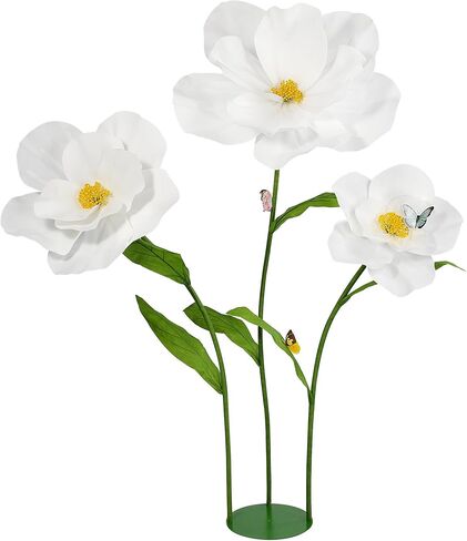 زهور صناعية عملاقة بطول 5.8 قدم للزينة، ديكور زهور EVA كبير، ترتيبات الزفاف، خلفية مأدبة عيد الميلاد، الفندق، المكتب، نافذة العرض (النبيذ) in Kuwait