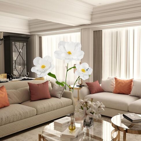 زهور صناعية عملاقة بطول 5.8 قدم للزينة، ديكور زهور EVA كبير، ترتيبات الزفاف، خلفية مأدبة عيد الميلاد، الفندق، المكتب، نافذة العرض (النبيذ) in Kuwait