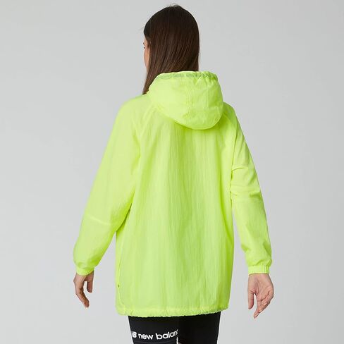 سترة نسائية من New Balance Sport Style Optiks Windbreaker - اللون: Lemon Slush - الحجم: M in Saudi Arabia