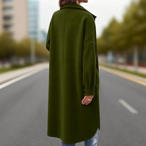 Long Cardigan Sweaters For Women Button Open Front Coatigan Jacket Long Sleeve Oversized Coat in Saudi Arabia