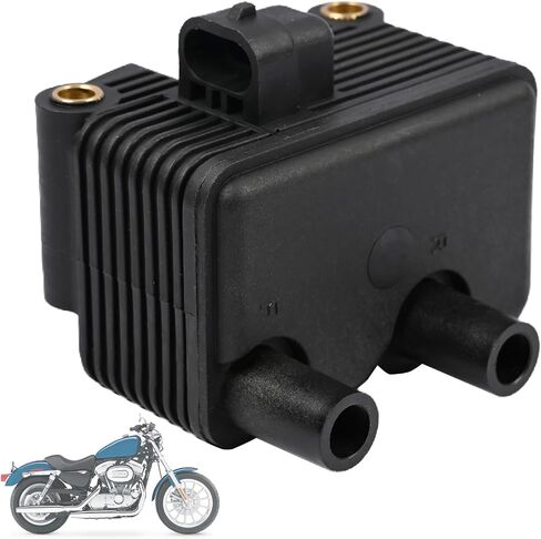 ملف إشعال 0.5 أوم 3Pin 31655-99 2102-0225 متوافق مع Harley-Davidson FXD Dyna Super Glide Touring Fat Boy Heritage Softail Electra Glide 1999-2006 الإصدار المكربن ​​فقط in Saudi Arabia