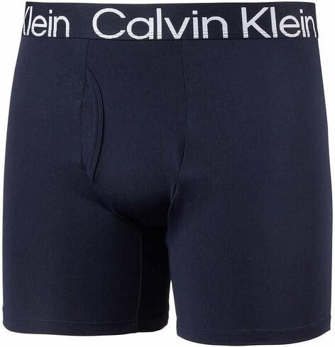 Calvin Klein Mens 3 Pack Micro Rib Boxer Brief (as1, alpha, x_l, regular, regular, Shoreline/Light Blue/Grey) in Saudi Arabia