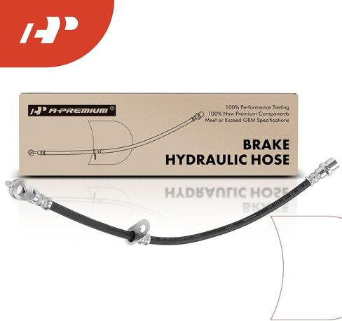 A-Premium Front Driver Brake Hydraulic Hose Compatible with Select Toyota and Lexus Models - Camry 2012-2017, Avalon 2013-2018, ES350/ES300h 2013-2018 - Replace# 9094702G62, 90947A2031 in Saudi Arabia