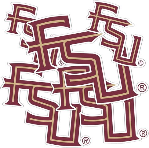 Desert Cactus Florida State University Stickers Seminoles FSU Vinyl Decals Laptop Water Bottle Car Scrapbook T3 (Type 3-2) in Saudi Arabia