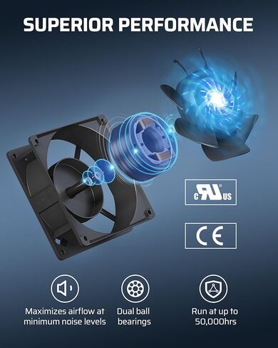 وحدة تحكم في سرعة المروحة من DEWENWILS، 100 إلى 125 فولت تيار متردد، وحدة تحكم في السرعة المتغيرة مع 3 مآخذ، مشاريع عادم تهوية التبريد DIY لمروحة الرادون، مروحة القناة، مروحة الزراعة المائية، منفاخ صغير in Kuwait