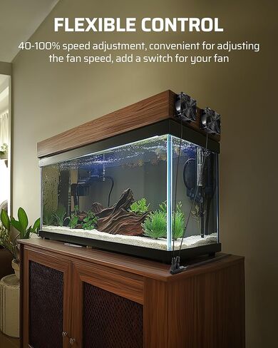 وحدة تحكم في سرعة المروحة من DEWENWILS، 100 إلى 125 فولت تيار متردد، وحدة تحكم في السرعة المتغيرة مع 3 مآخذ، مشاريع عادم تهوية التبريد DIY لمروحة الرادون، مروحة القناة، مروحة الزراعة المائية، منفاخ صغير in Kuwait