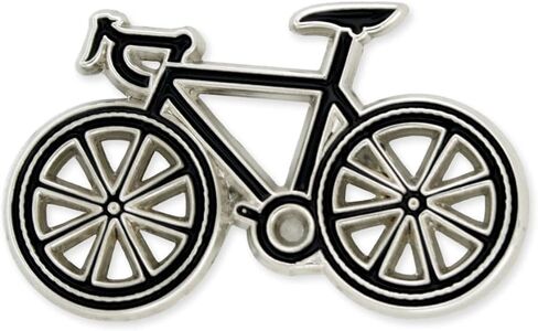PinMart Bicycle Biking Cycling Trendy Enamel Lapel Pin in Saudi Arabia