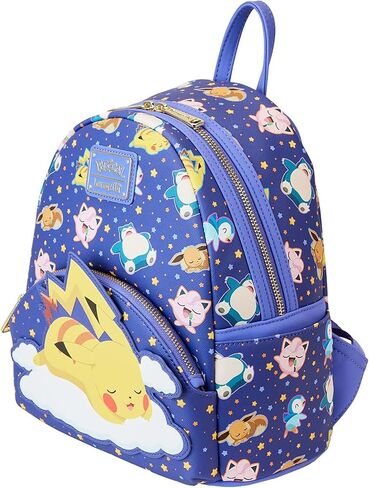 Loungefly Pokemon Sleeping Pikachu and Friends Mini Backpack in Saudi Arabia