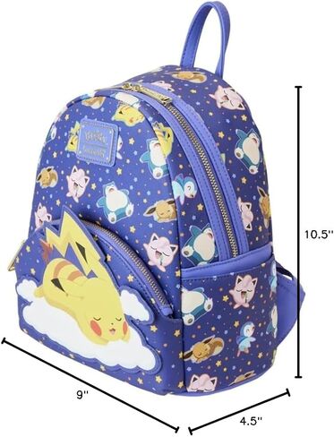 Loungefly Pokemon Sleeping Pikachu and Friends Mini Backpack in Saudi Arabia