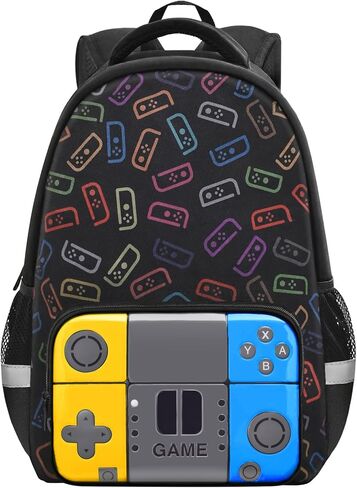 حقيبة ظهر للأولاد للمدرسة، حقيبة ظهر للألعاب للأولاد والأطفال، حقيبة كتب للأولاد لطلاب المدارس الابتدائية المتوسطة، حقيبة كتب لألعاب الفيديو للصبي والأطفال في سن المراهقة من 6 إلى 14،17 بوصة in Kuwait