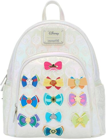 Loungefly Disney Princess Bows Iridescent Mini Backpack - BoxLunch Exclusive in Saudi Arabia