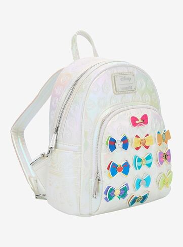 Loungefly Disney Princess Bows Iridescent Mini Backpack - BoxLunch Exclusive in Saudi Arabia