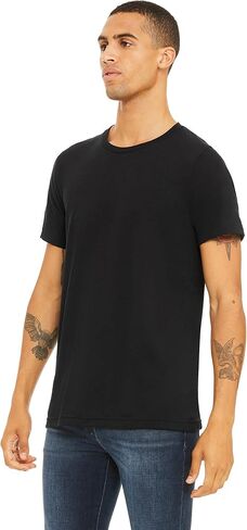 Bella Canvas 6 Pack Adult Unisex Tri Blend T-Shirt Black in Saudi Arabia