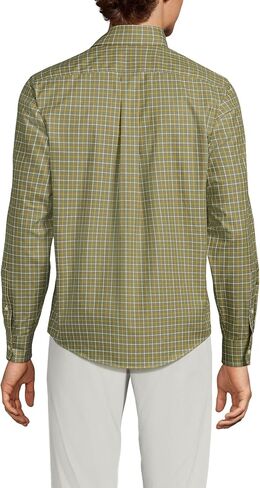 Lands' End Men's Tailored Fit No Iron Twill Long Sleeve Shirt in Saudi Arabia
