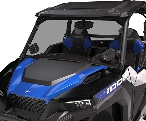 Polaris Off Road Lock & Ride Full Vented Windshield - Hard Coat Poly in Saudi Arabia