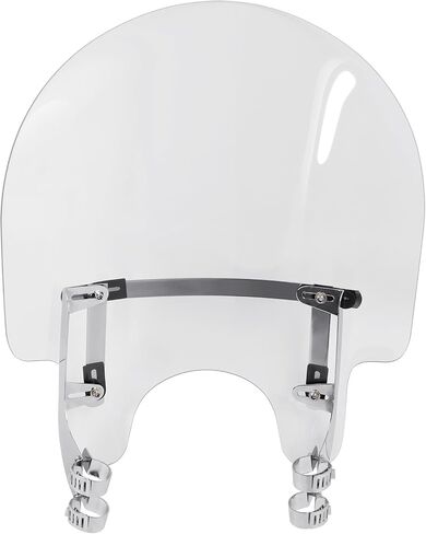 Green-L Windshield & 39mm Clamps Fit for Harley Sportster XL883 XL1200 Dyna Wide Glide Low Rider Fat Bob Clear Windscreen Fork Mount in Saudi Arabia