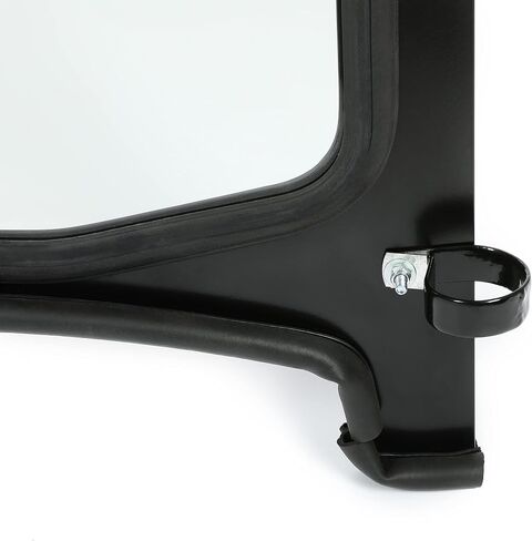KUAFU Vented Glass Windshield Compatible with 2018-2021 Polaris RZR XP Turbo S 2019-2021 RZR XP 4 Turbo S Black Powder Coated Aluminum Frame in Saudi Arabia