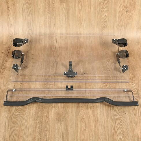 KUAFU 2-IN-1 Adjustable Flip Windshield Compatible with 2014-2018 Polaris RZR XP 1000 / XP 4 1000 Front Full Windscreen Heavy Duty Clear in Saudi Arabia