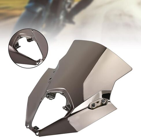 Areyourshop 650 ER6F Windshield Windscreen Wind Deflector Protector Fairing Replacement fit for Kawasaki Ninja 650 ER6F 2020 2021 2022 2023 2024 2025 in Saudi Arabia