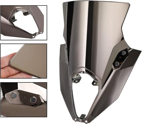Areyourshop 650 ER6F Windshield Windscreen Wind Deflector Protector Fairing Replacement fit for Kawasaki Ninja 650 ER6F 2020 2021 2022 2023 2024 2025 in Saudi Arabia