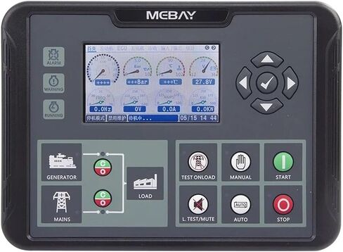 DC90D DC92D DC90DR DC92DR Generator Controller Display Self-Starting Control Board Diesel Genset Spare Parts(DC90DR) in Saudi Arabia