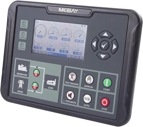 DC90D DC92D DC90DR DC92DR Generator Controller Display Self-Starting Control Board Diesel Genset Spare Parts(DC90DR) in Saudi Arabia