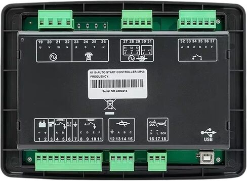 DSE6120 Auto Stop Generator Controller Panel Control Module Diesel Genset Spare Parts DSE6110(DSE6120 Original) in Saudi Arabia
