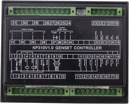 Diesel Generator Parts KDE20SS3 Controller KDE60SS3 Display KP310 Computer Board Control Panel(60Hz) in Saudi Arabia