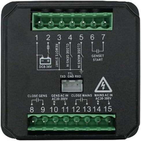 ATS220 Generator Automatic Mains Switch Controller Automatic Or Manual ATS Dual Power Switch in Saudi Arabia