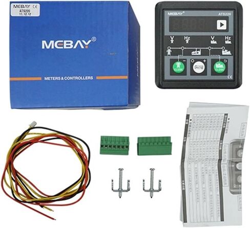 ATS220 Generator Automatic Mains Switch Controller Automatic Or Manual ATS Dual Power Switch in Saudi Arabia