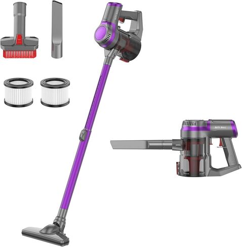 Cordless Stick Vacuum Cleaner, Handheld Lightweight Small Electric Broom for Home Car Apartment Hardwood Floors Carpet Pet Hair Litter Quick cleaning, 11KPa Strong Suction,Only Weight 3.5 Ib in Saudi Arabia