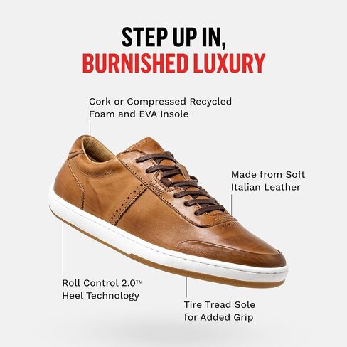 Piloti Driving Shoes for Men, Avenue Italian Leather Driving Performance Everyday Sneakers for Men in Saudi Arabia