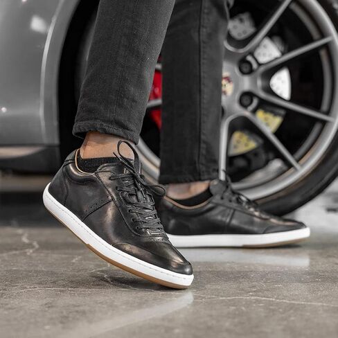 Piloti Driving Shoes for Men, Avenue Italian Leather Driving Performance Everyday Sneakers for Men in Saudi Arabia