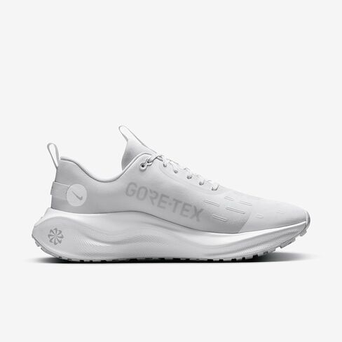 Nike InfinityRN 4 Gore-TEX Men's Waterproof Road Running Shoes (HQ0265-101, White/Pure Platinum/White) Size 9.5 in Saudi Arabia