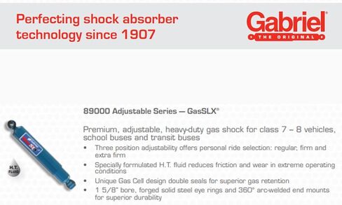 غابرييل 89453 GasSLX ممتص الصدمات عالي التحمل وقابل للتعديل in Saudi Arabia