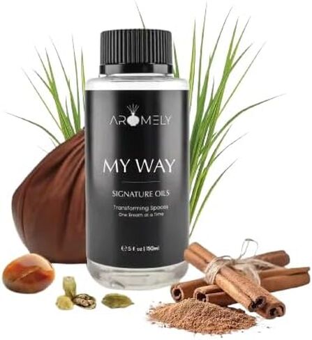 My Way Diffuser Oil is a Sophisticated Blend of Sandalwood, Cedar, Florals, Tuscan Leather, and Amber, Creating an Exquisite Fragrance for Scent diffusers. (50ml) in Saudi Arabia