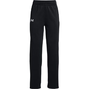 Under Armour Women's Armour Fleece Pants 1373072 (as1, Alpha, m, Regular, Regular, Black/White - 001)