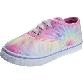 حذاء رياضي بناتي من بيفرلي هيلز سهل الارتداء مصنوع من القماش وصبغ التعادل in Kuwait