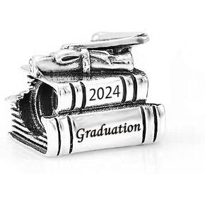 2023 2024 Graduation Charm for Graduate Gifts Compatible With Pandora Charms Bracelets