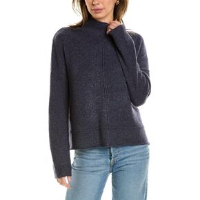 Max Studio Women's Long Sleeve Mock Neck Sweater