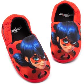 Miraculous Slippers Girls Kids Ladybug Superhero Red House Shoes