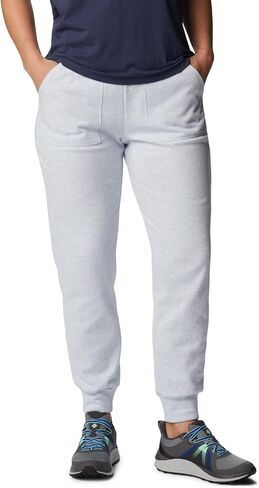 Columbia Women's Calico Basin Fleece Jogger, Cirrus Grey Heather, Small in Saudi Arabia