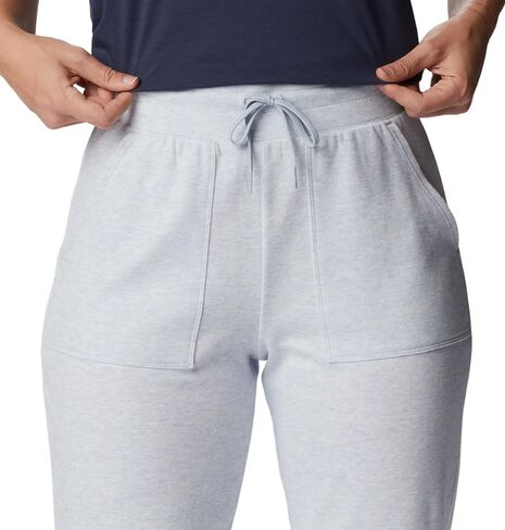 Columbia Women's Calico Basin Fleece Jogger, Cirrus Grey Heather, Small in Saudi Arabia