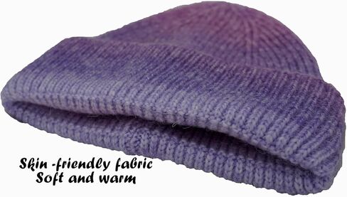 CazDopaM Beanie hat Women's Men's Slouch Beanie Women's Winter hat Knitted Starry Sky Color Warm ski hat, Starry Sky Color, 0 in Kuwait